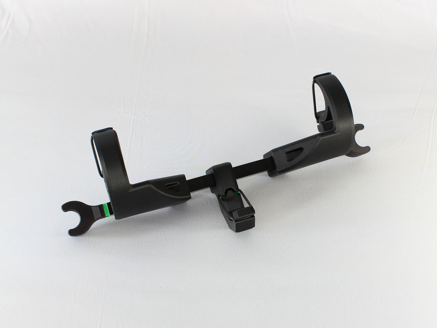 MMi3D Croozer Keeke Vaaya Einsitzer Halter – Aluminiumstange schwarz montiert