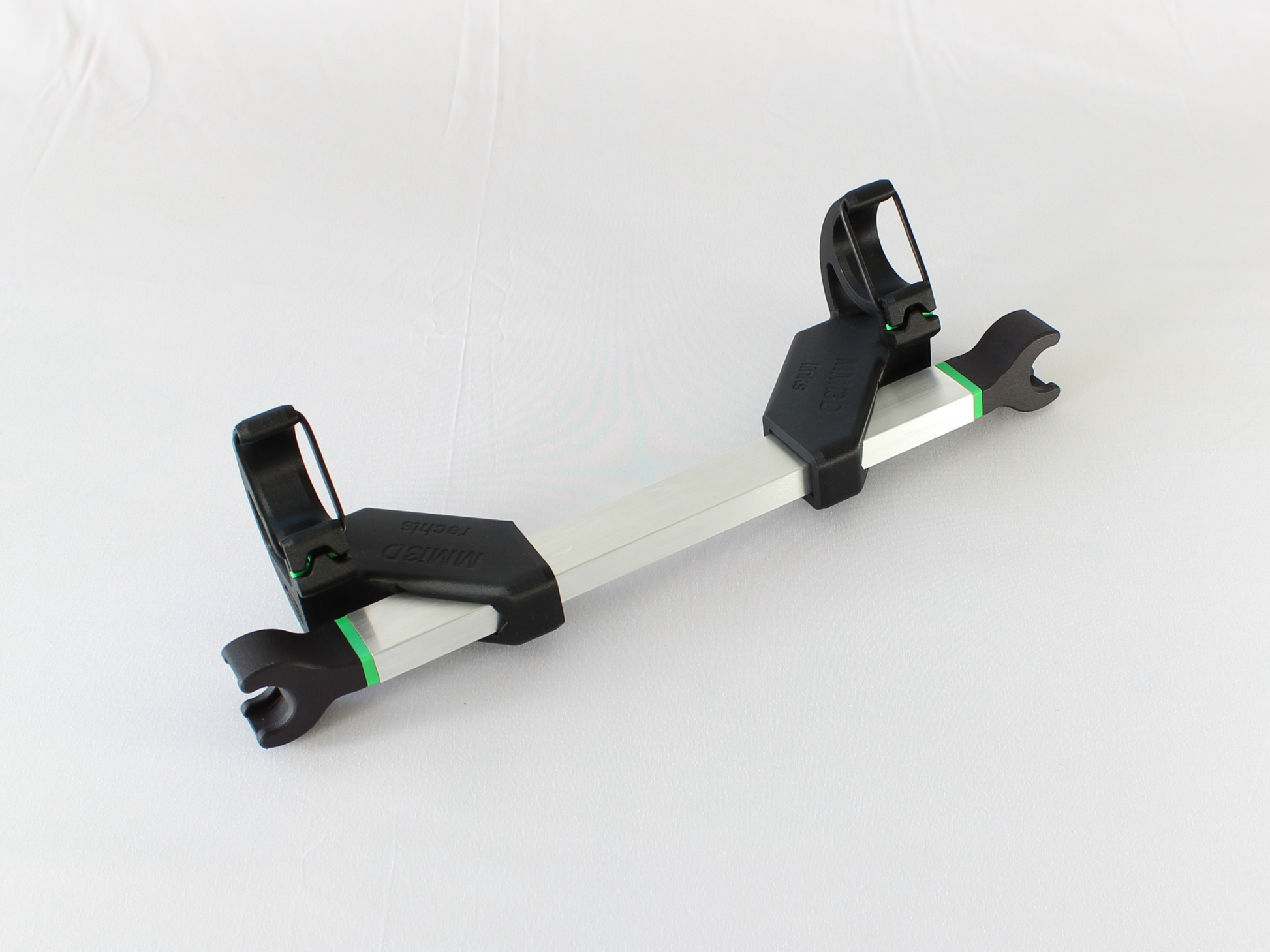Croozer Einsitzer Fahrradanhänger Zubehör – Halter mit Aluminiumstange grau