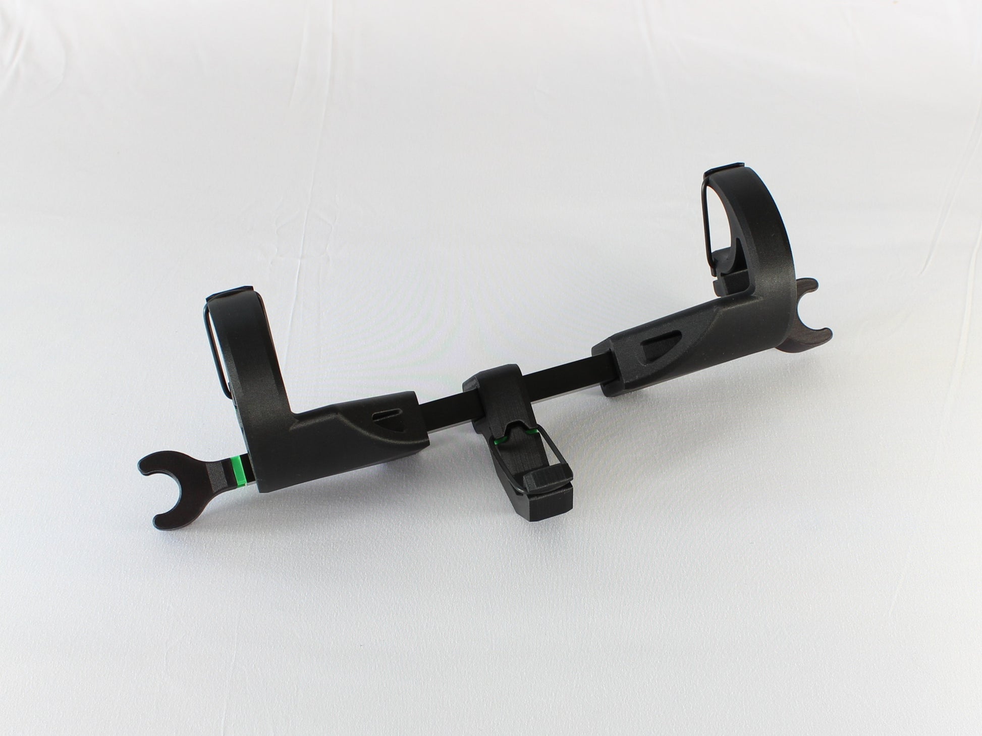 MMi3D Croozer Keeke Vaaya Einsitzer Halter – Aluminiumstange schwarz montiert