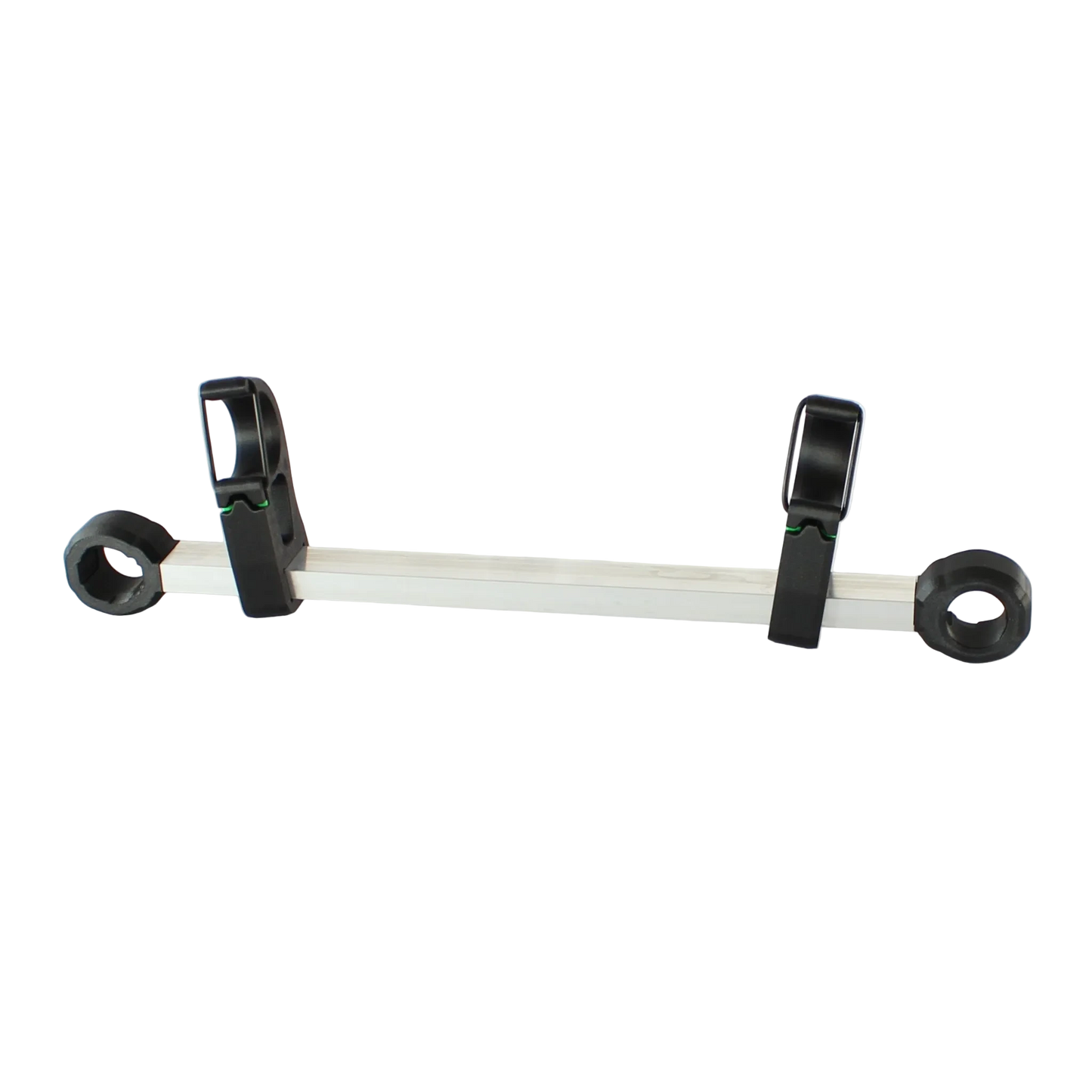 Komplettansicht des Halters für Kinderfahrräder und Laufräder am Qeridoo Kidgoo 1