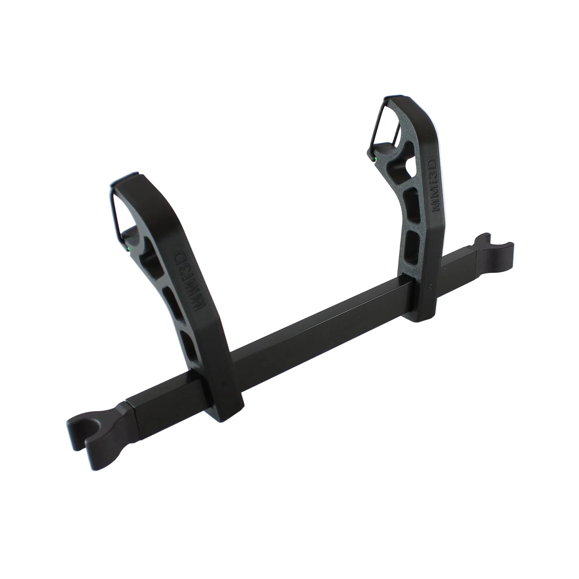 Detail der Befestigung des Kinderfahrrad Halters am Qeridoo Qupa 1 und Sportrex 1