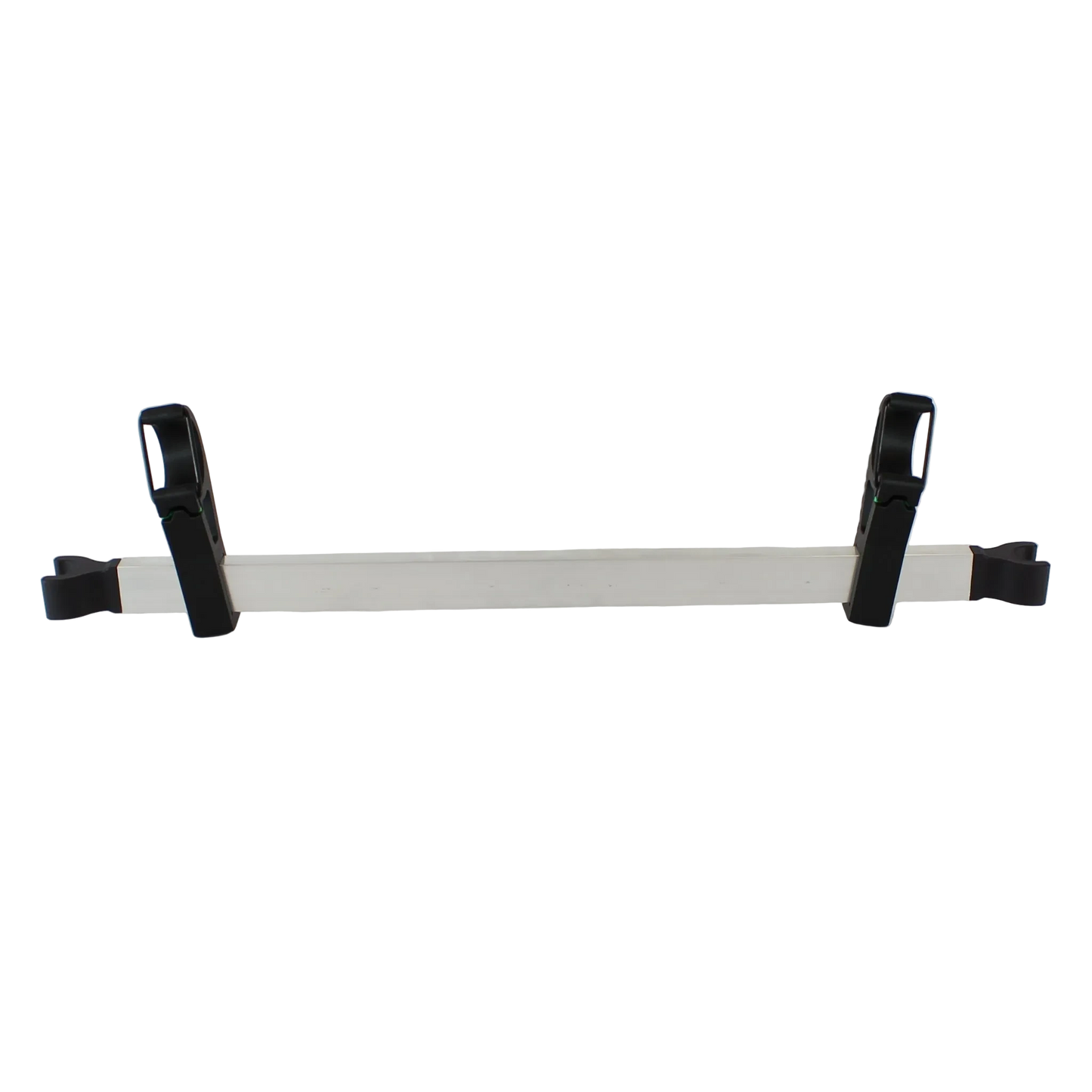 Komplettansicht des Halters für Kinderfahrräder, Laufräder und Roller am Qeridoo Sportrex 2 und Qupa 2