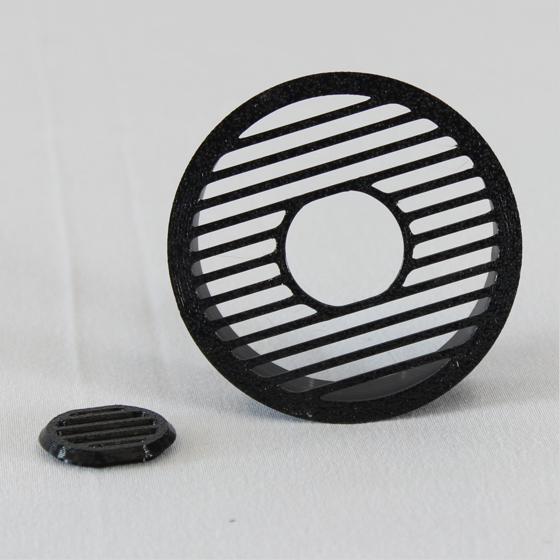 Zerlegter Einsatz für Truma Endkappe 65mm zeigt Aufbau des 3D Druck Bauteils