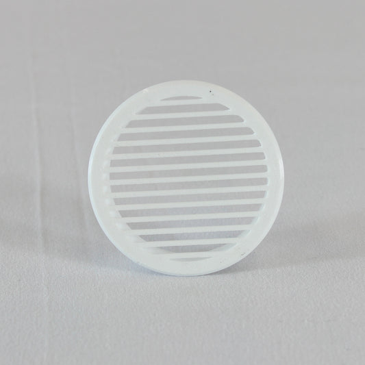 Linien Design Einsatz für Truma Endkappe 65mm in Frontansicht